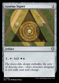 Azorius Signet – Uncommon Magic: The Gathering card from Bloomburrow Commander (#265)