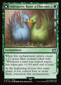 Sidequest: Raise a Chocobo // Black Chocobo – Uncommon Magic: The Gathering card from Final Fantasy (#201)