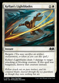 Kellan's Lightblades – Common Magic: The Gathering card from Wilds of Eldraine (#18)