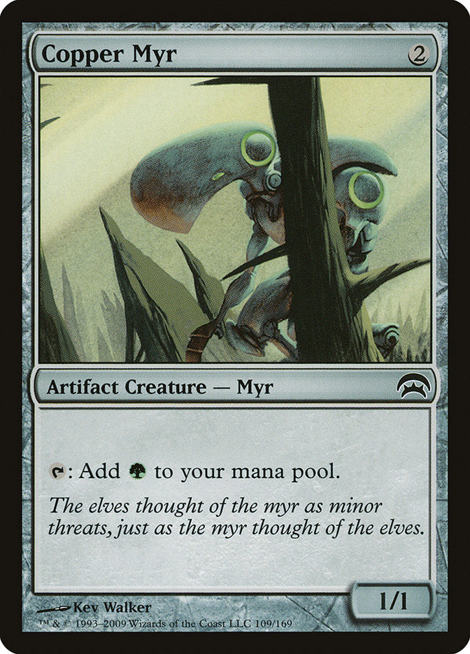 Copper Myr – Common Magic: The Gathering card from Planechase (#109)