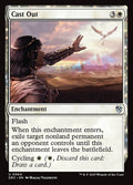 Cast Out – Uncommon Magic: The Gathering card from Aetherdrift Commander (#64)