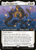 Ao, the Dawn Sky – Mythic Magic: The Gathering card from Kamigawa: Neon Dynasty (#433)