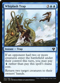 Whiplash Trap – Common Magic: The Gathering card from Commander 2020 (#127)