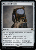 Mazemind Tome – Rare Magic: The Gathering card from Commander Masters (#959)