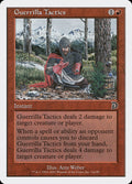 Guerrilla Tactics – Common Magic: The Gathering card from Deckmasters (#13a)