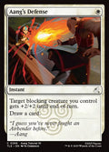 Aang's Defense – Common Magic: The Gathering card from Avatar: The Last Airbender Eternal (#266)