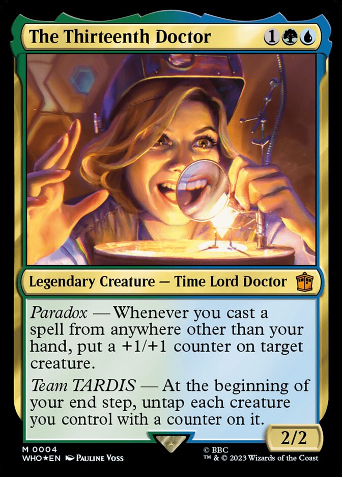 The Thirteenth Doctor – Mythic Magic: The Gathering card from Doctor Who (#4)