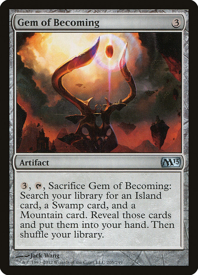 Gem of Becoming – Uncommon Magic: The Gathering card from Magic 2013 (#205)