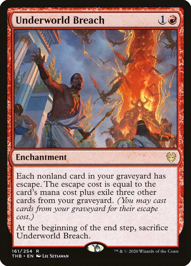 Underworld Breach – Rare Magic: The Gathering card from Theros Beyond Death (#161)