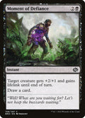 Moment of Defiance – Common Magic: The Gathering card from The Brothers' War (#108)