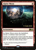 Alpine Moon – Rare Magic: The Gathering card from Core Set 2019 Promos (#128s)