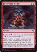 In Thrall to the Pit – Common Magic: The Gathering card from Dominaria United (#132)