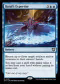 Baral's Expertise – Rare Magic: The Gathering card from Outlaws of Thunder Junction Commander (#91)