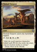 Nomad Outpost – Uncommon Magic: The Gathering card from Outlaws of Thunder Junction Commander (#306)