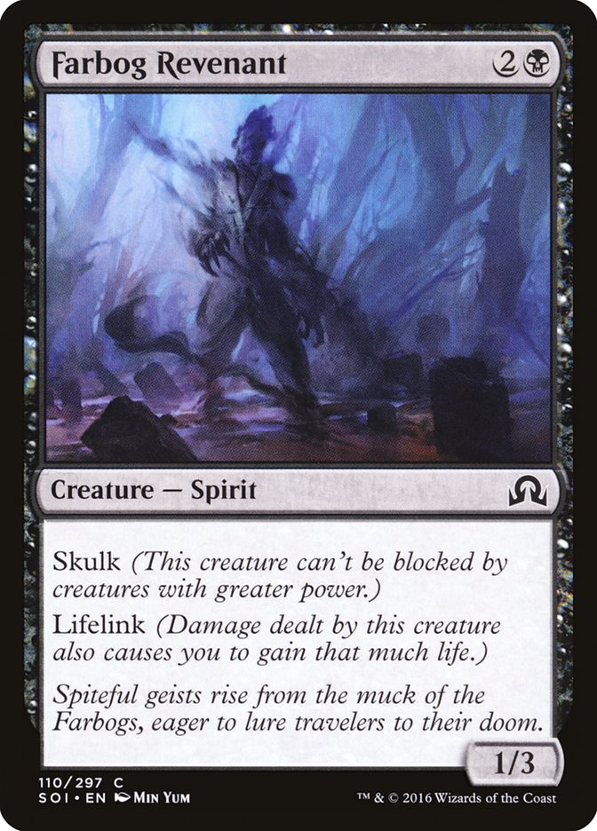 Farbog Revenant – Common Magic: The Gathering card from Shadows over Innistrad (#110)