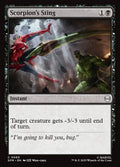 Scorpion's Sting – Common Magic: The Gathering card from Marvel's Spider-Man (#65)