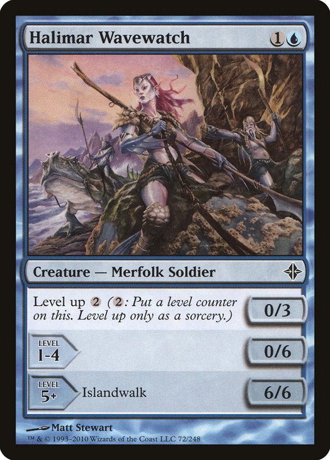 Halimar Wavewatch – Common Magic: The Gathering card from Rise of the Eldrazi (#72)