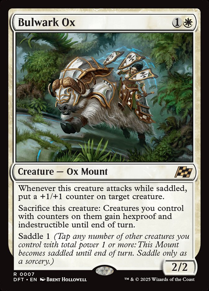 Bulwark Ox – Rare Magic: The Gathering card from Aetherdrift (#7)