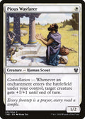 Pious Wayfarer – Common Magic: The Gathering card from Theros Beyond Death (#32)