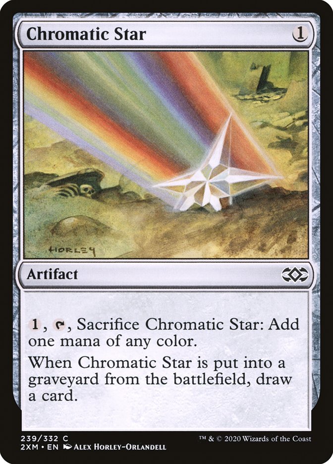 Chromatic Star – Common Magic: The Gathering card from Double Masters (#239)