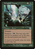 Arrogant Wurm – Uncommon Magic: The Gathering card from Torment (#120)
