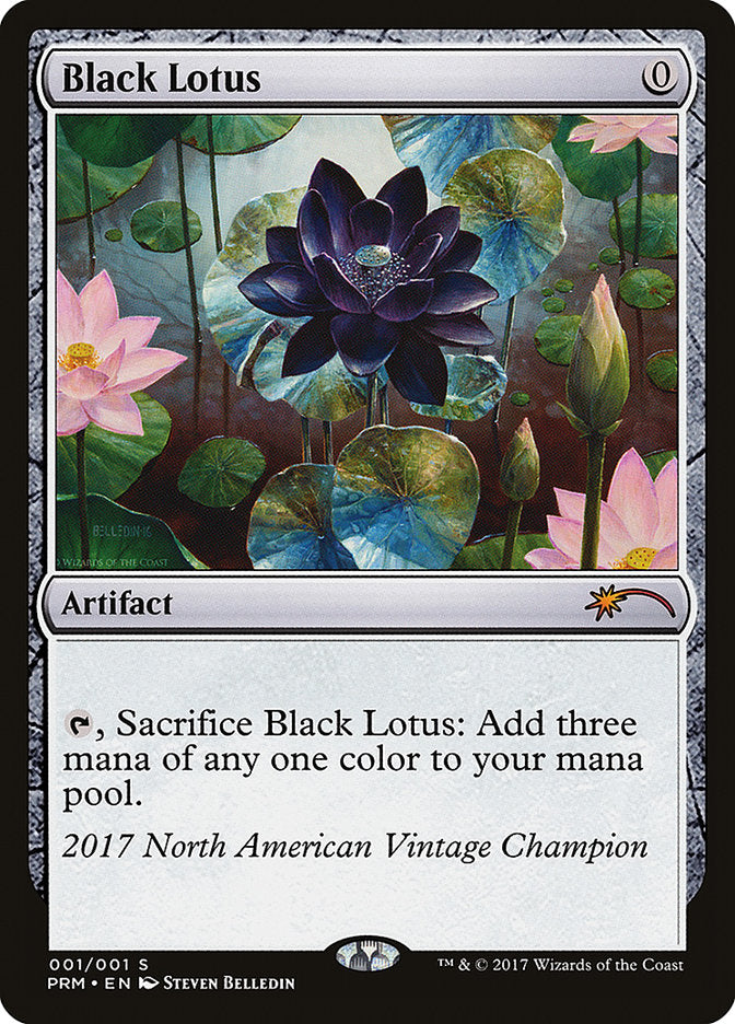 Black Lotus – Special Magic: The Gathering card from Vintage Championship (#2017NA)