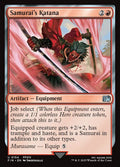 Samurai's Katana – Uncommon Magic: The Gathering card from Final Fantasy (#154)