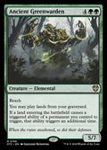 Ancient Greenwarden – Mythic Magic: The Gathering card from Outlaws of Thunder Junction Commander (#186)