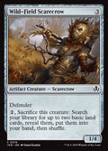 Wild-Field Scarecrow – Common Magic: The Gathering card from Innistrad Remastered (#274)