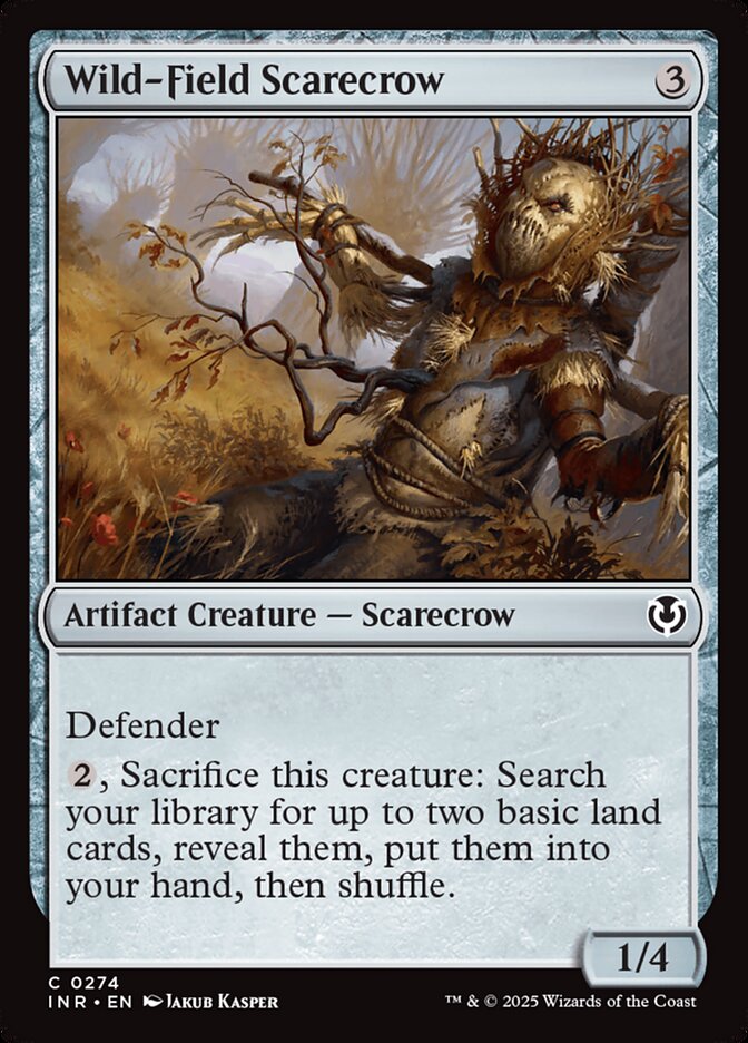 Wild-Field Scarecrow – Common Magic: The Gathering card from Innistrad Remastered (#274)