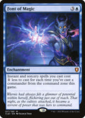 Font of Magic – Mythic Magic: The Gathering card from Commander Legends: Battle for Baldur's Gate (#71)