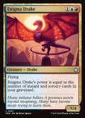 Enigma Drake – Uncommon Magic: The Gathering card from Foundations (#657)