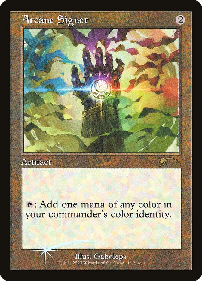 Arcane Signet – Rare Magic: The Gathering card from 30th Anniversary Misc Promos (#1P)