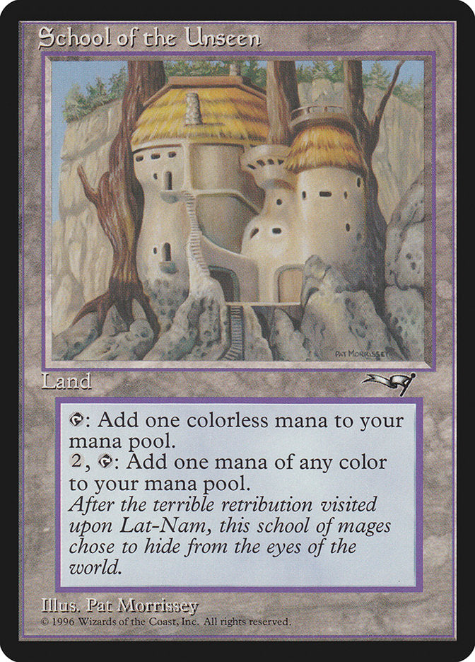 School of the Unseen – Uncommon Magic: The Gathering card from Alliances (#141)