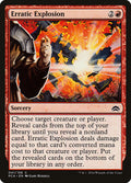Erratic Explosion – Common Magic: The Gathering card from Planechase Anthology (#41)
