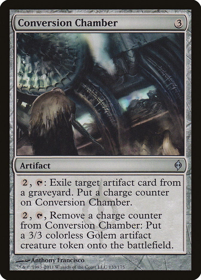 Conversion Chamber – Uncommon Magic: The Gathering card from New Phyrexia (#133)