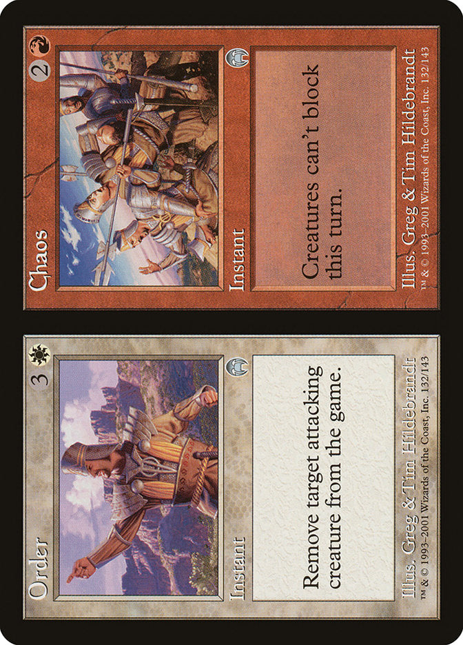 Order // Chaos – Uncommon Magic: The Gathering card from Apocalypse (#132)