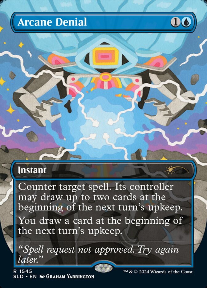Arcane Denial – Rare Magic: The Gathering card from Secret Lair Drop (#1545)