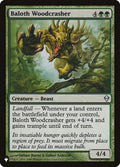 Baloth Woodcrasher – Uncommon Magic: The Gathering card from The List (#ZEN-157)