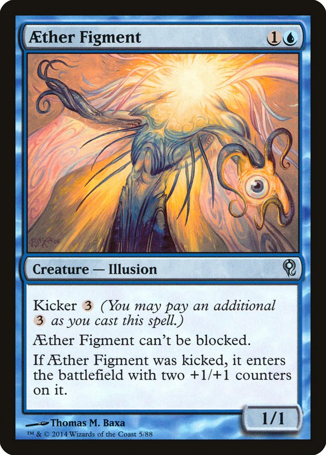 Aether Figment – Uncommon Magic: The Gathering card from Duel Decks: Jace vs. Vraska (#5)