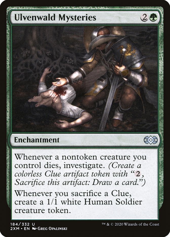 Ulvenwald Mysteries – Uncommon Magic: The Gathering card from Double Masters (#184)