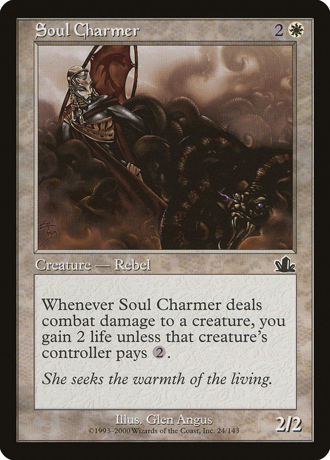 Soul Charmer – Common Magic: The Gathering card from Prophecy (#24)