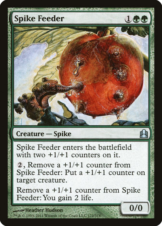 Spike Feeder – Uncommon Magic: The Gathering card from Commander 2011 (#172)