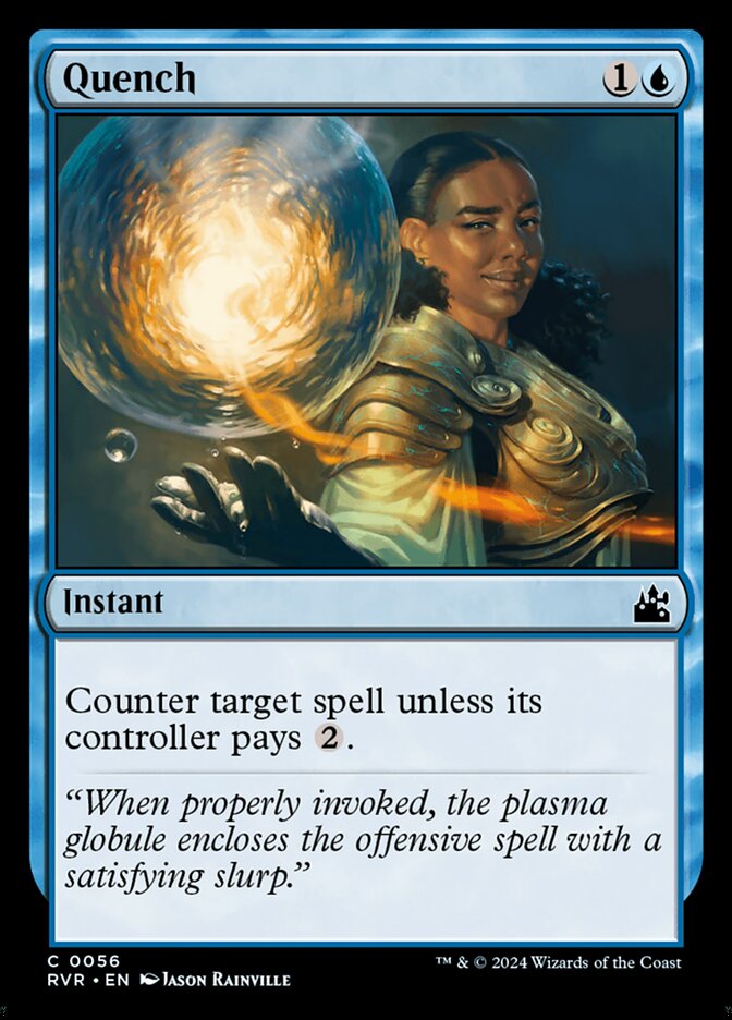 Quench – Common Magic: The Gathering card from Ravnica Remastered (#56)