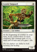 Leonin Vanguard – Uncommon Magic: The Gathering card from Foundations (#499)