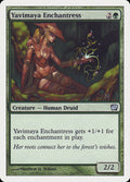 Yavimaya Enchantress – Uncommon Magic: The Gathering card from Ninth Edition (#284)