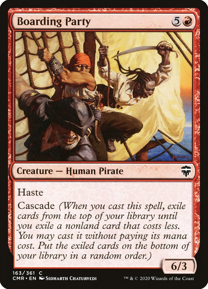 Boarding Party – Common Magic: The Gathering card from Commander Legends (#163)
