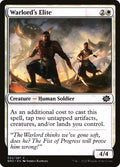 Warlord's Elite – Common Magic: The Gathering card from The Brothers' War (#32)