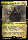Aragorn, Company Leader – Rare Magic: The Gathering card from The Lord of the Rings: Tales of Middle-earth (#642)