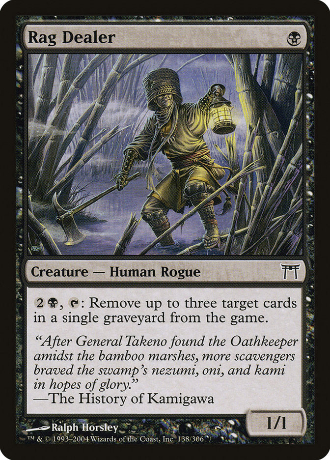 Rag Dealer – Common Magic: The Gathering card from Champions of Kamigawa (#138)